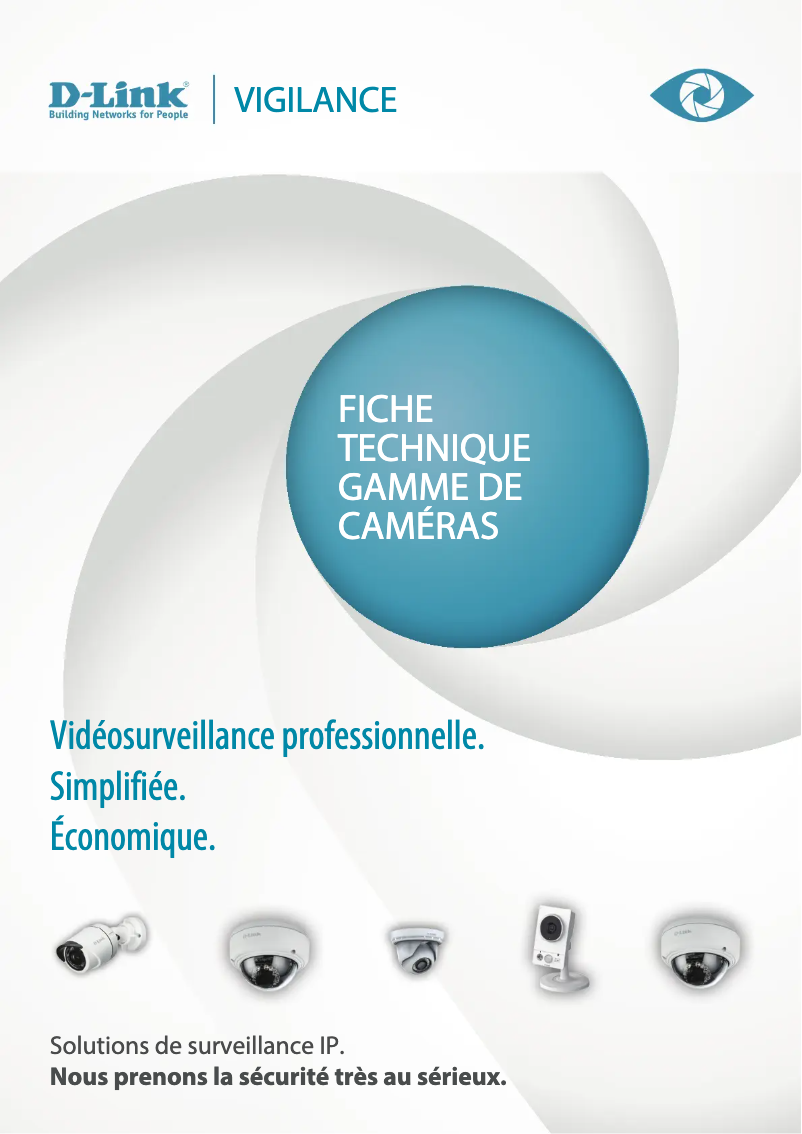 Page 1 of the manual Technical Sheet D-Link DCS-4603