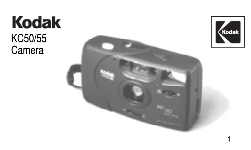 First page image of the manual for KC50