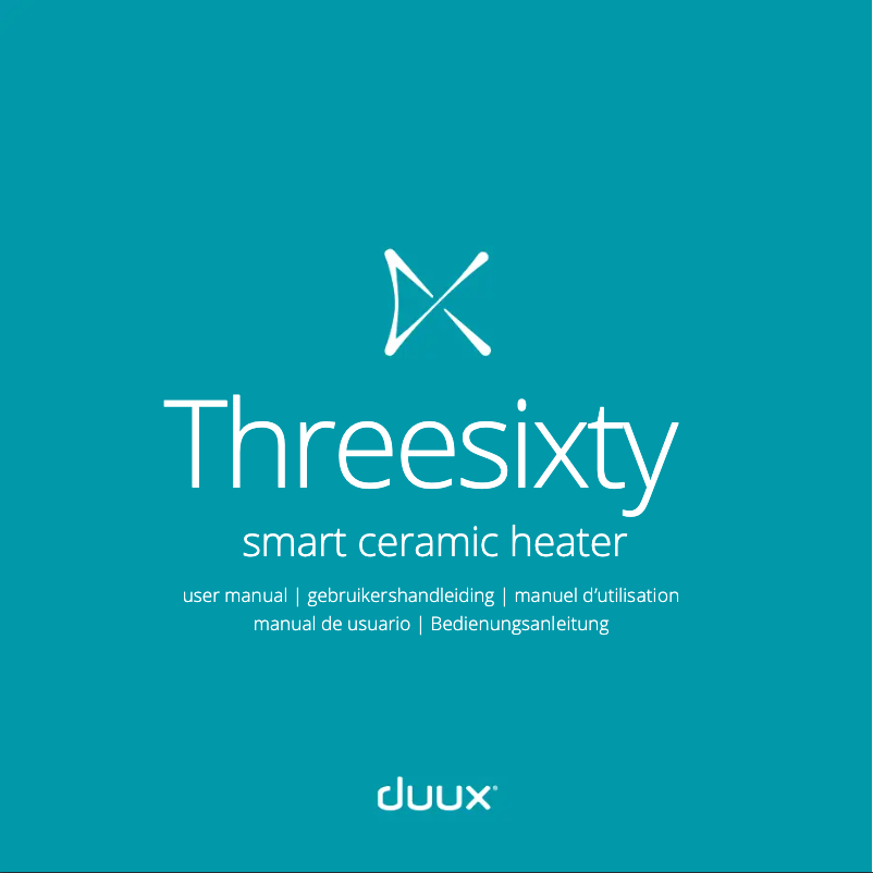 Page 1 of the manual User Manual Duux Threesixty 2