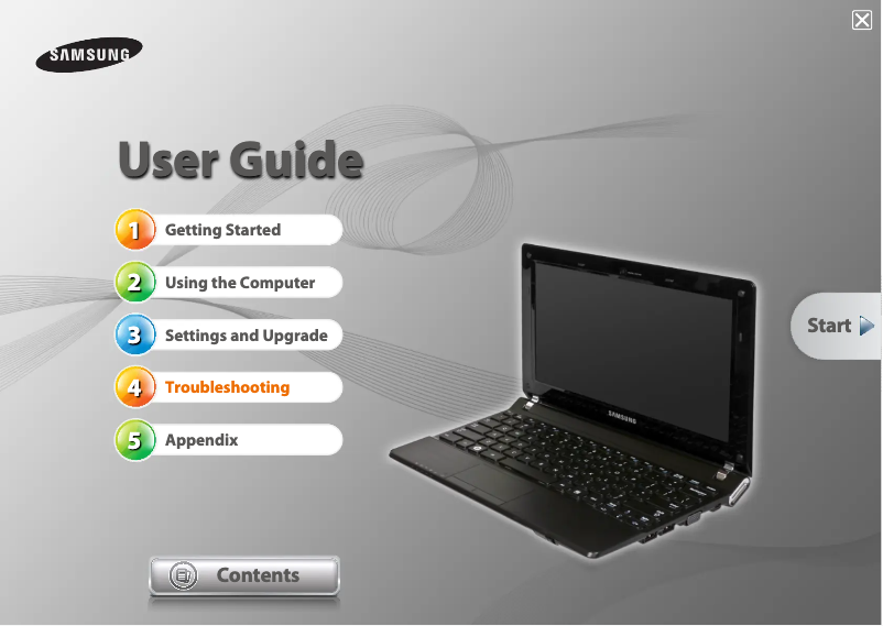 First page image of the manual for NT-N230