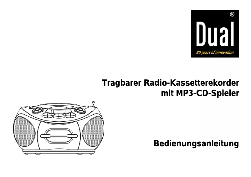 Page 1 of the manual User Manual Dual P45-1