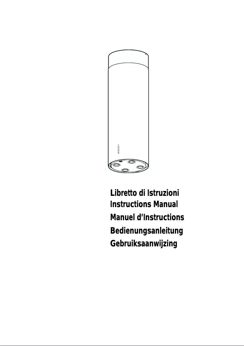 Page 1 of the manual User Manual Roblin Cylindre/3