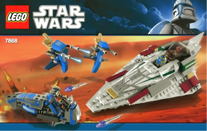 Page 1 of the manual User Manual Lego Mace Windu's Jedi Starfighter[TM]