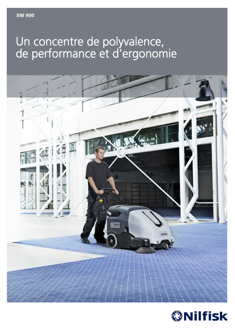 First page image of the manual for SW900