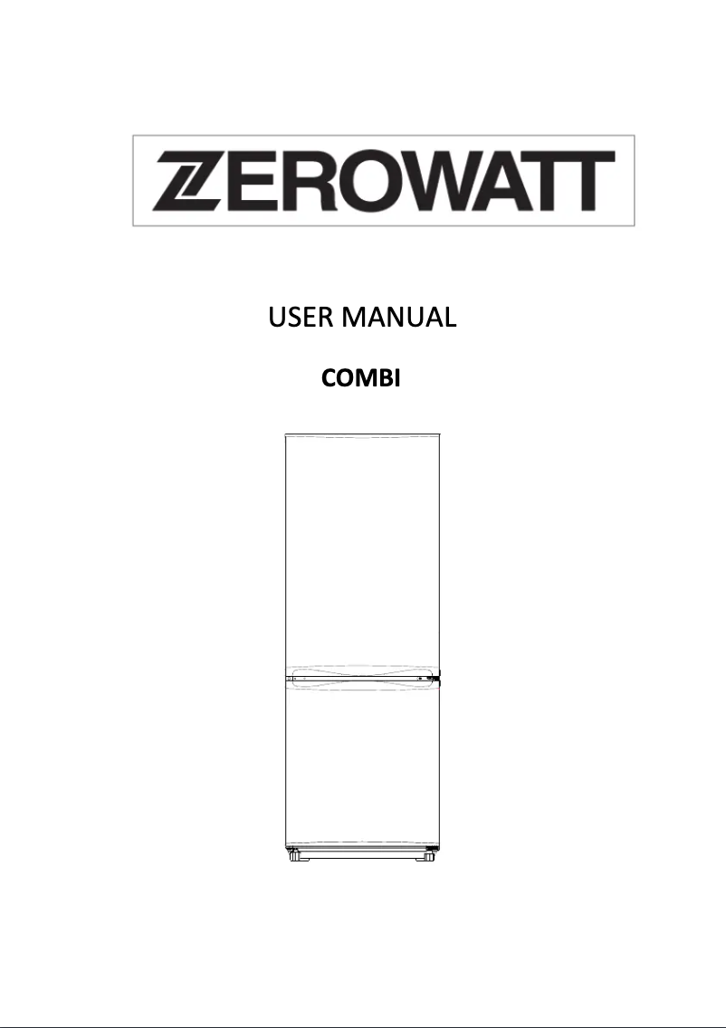 Page 1 of the manual User Manual Zerowatt ZMFM 5142W
