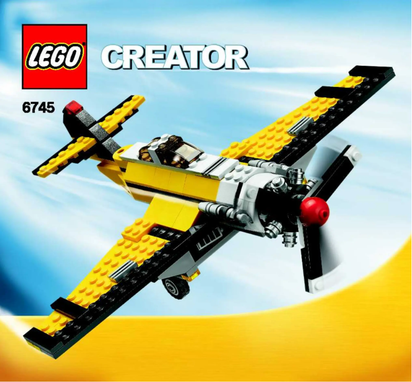 Page 1 of the manual User Manual Lego Creator 6745