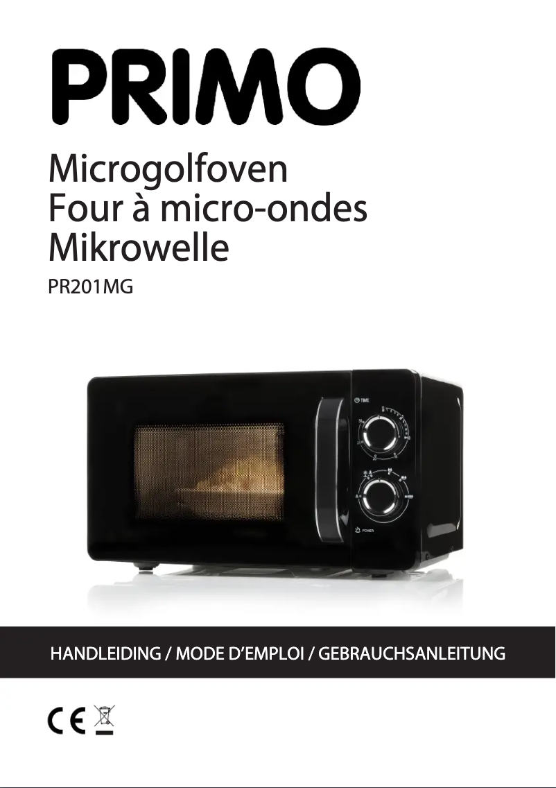 Page 1 of the manual User Manual Primo PR201MG