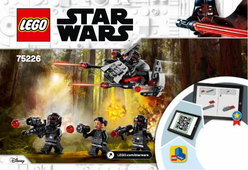 Page 1 of the manual User Manual Lego Star Wars 75226