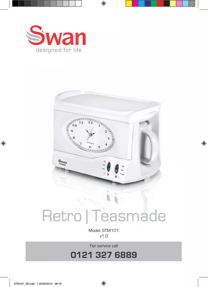 Page 1 of the manual User Manual Swan STM101