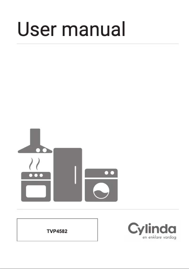 First page image of the manual for TVP4572