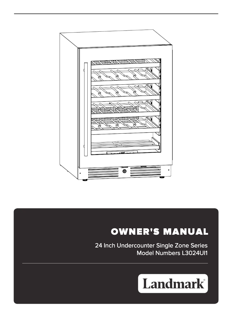 First page image of the manual for L3024UI1WPR-RH