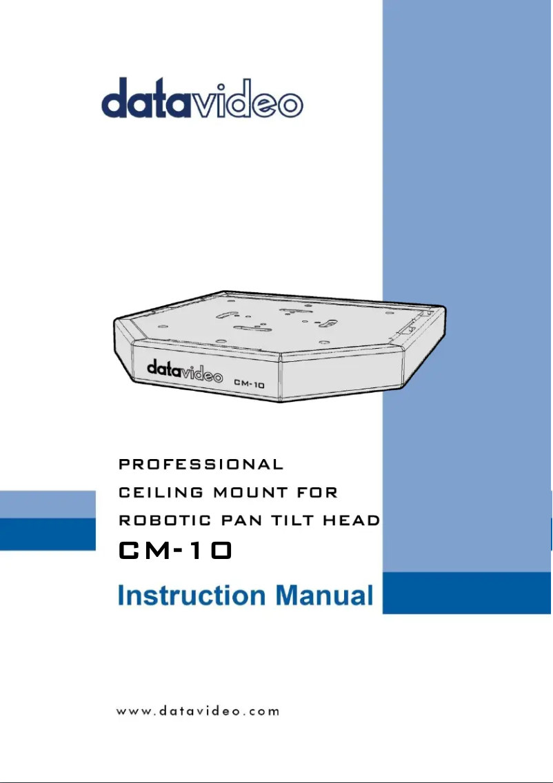 First page image of the manual for CM-10
