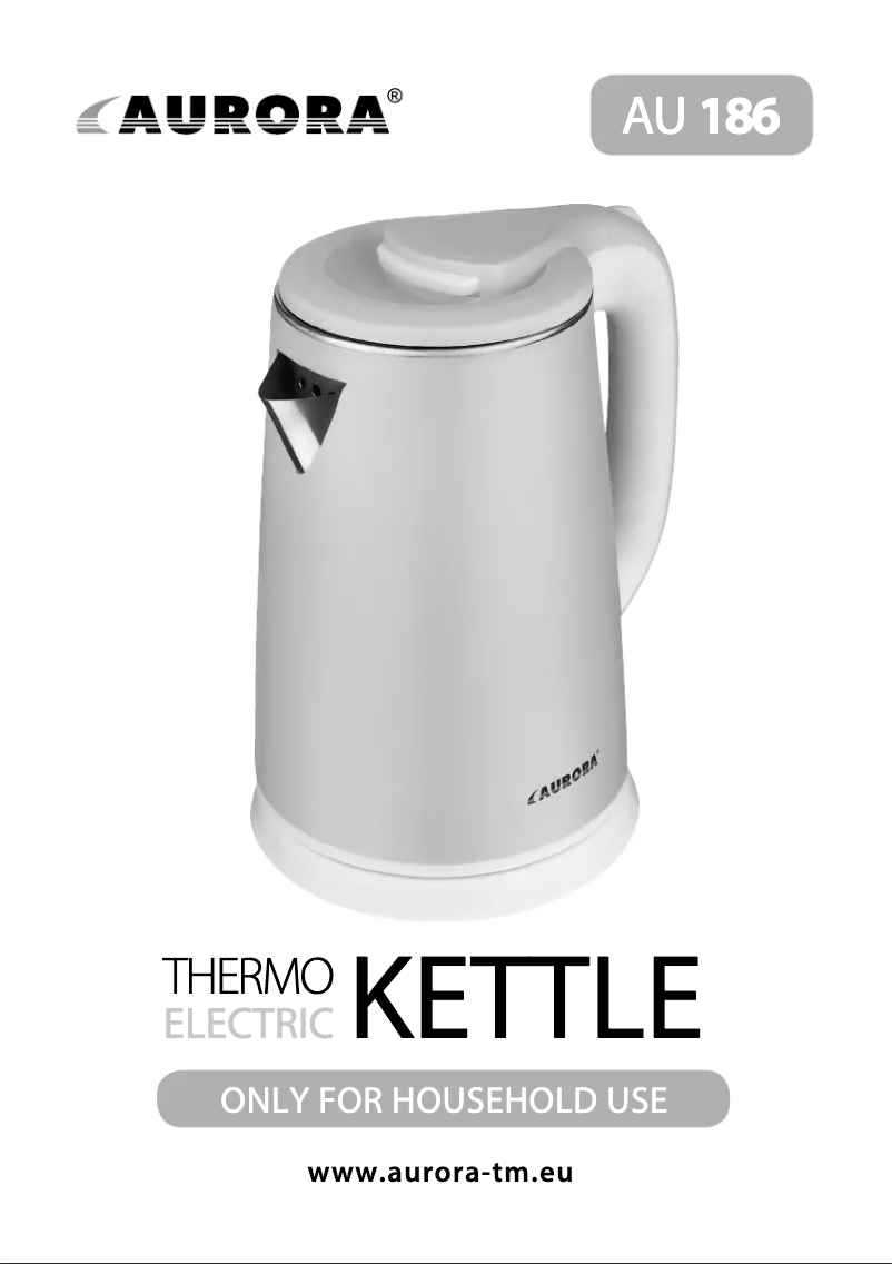 First page image of the manual for AU186