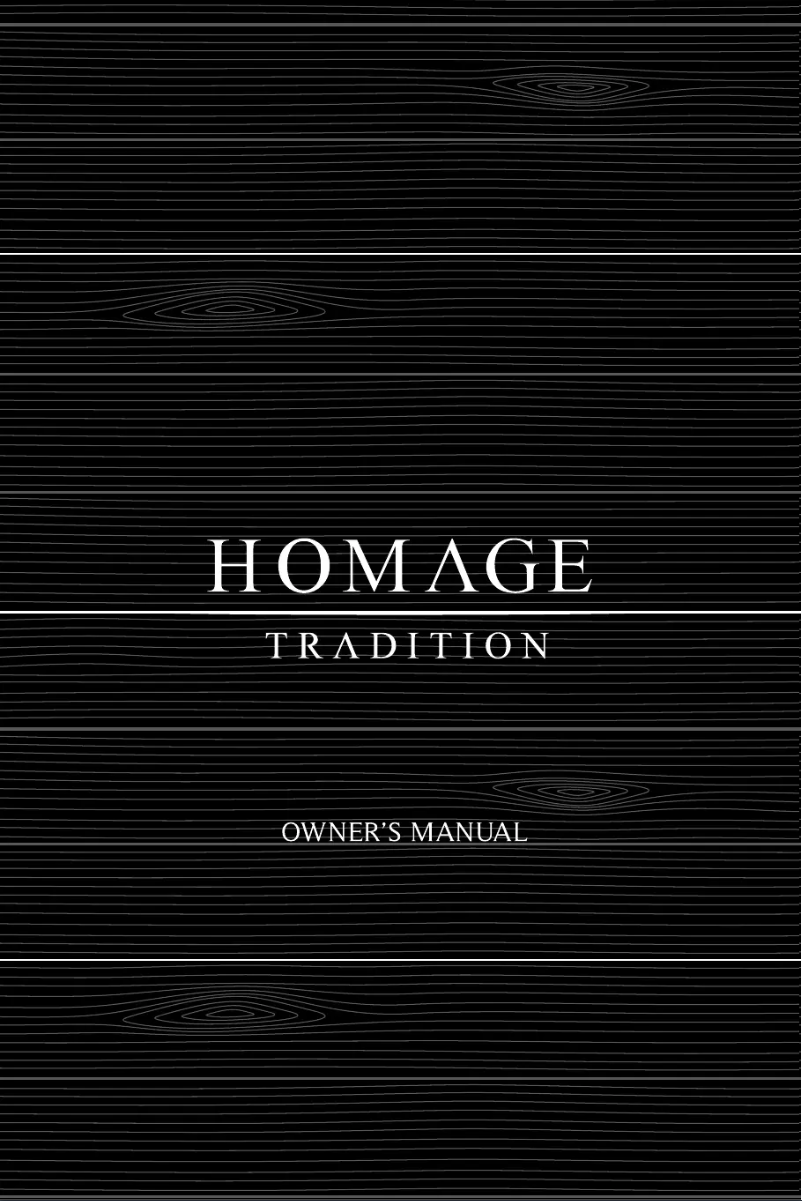 Page 1 of the manual User Manual Sonus Faber Amati Tradition