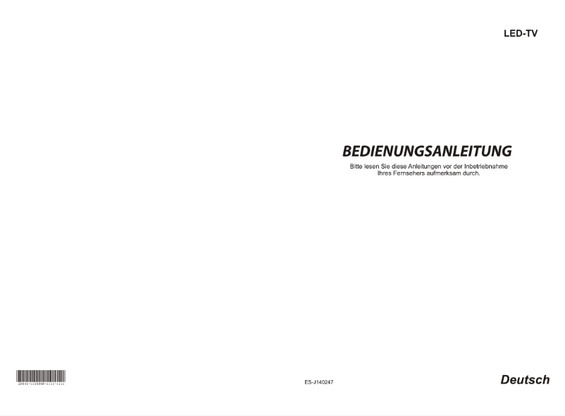 First page image of the manual for LTDN42K320UWSEU