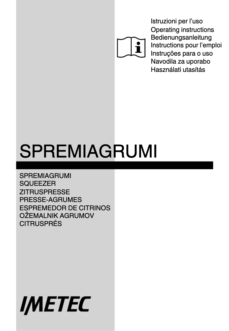 First page image of the manual for ECO CP