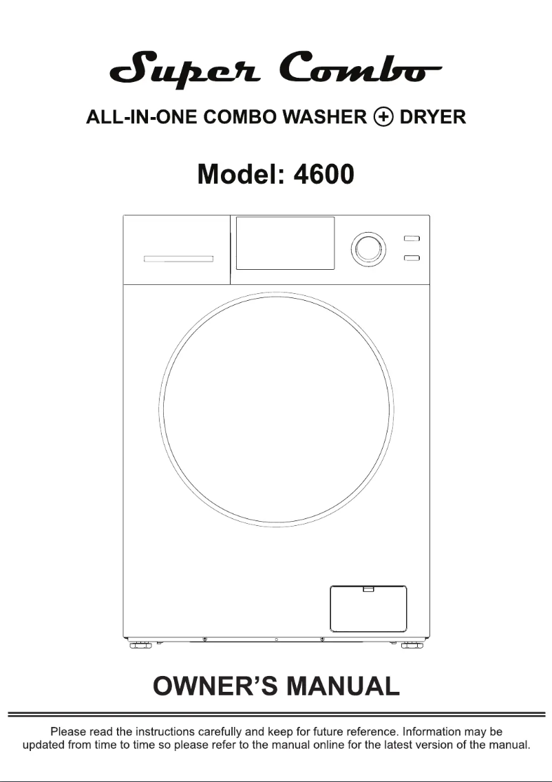 Page 1 of the manual User Manual Equator EZ4600B