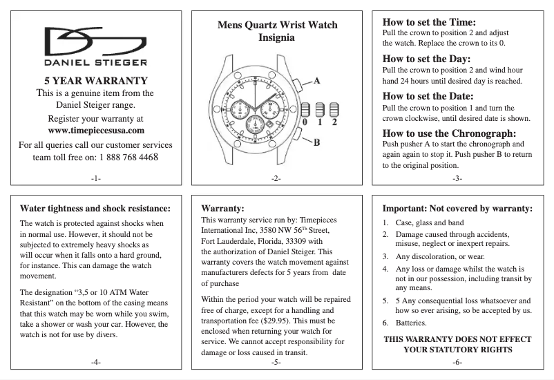 First page image of the manual for Insignia