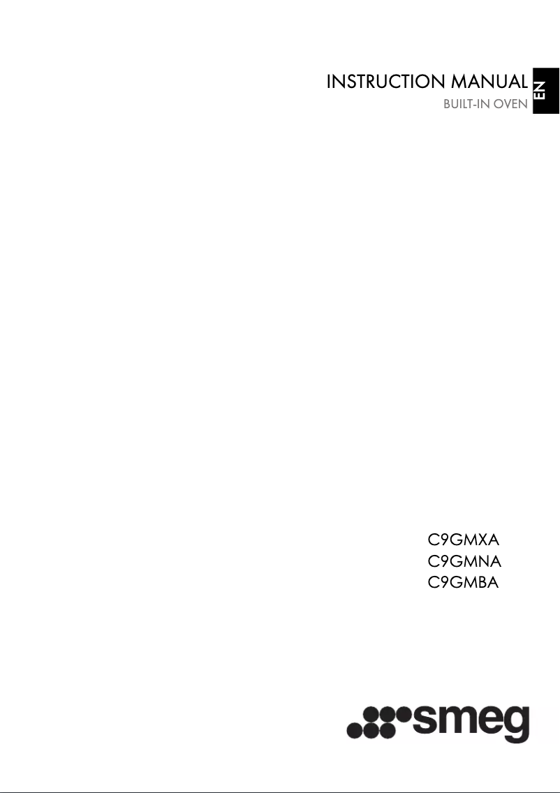 First page image of the manual for C9GMBA