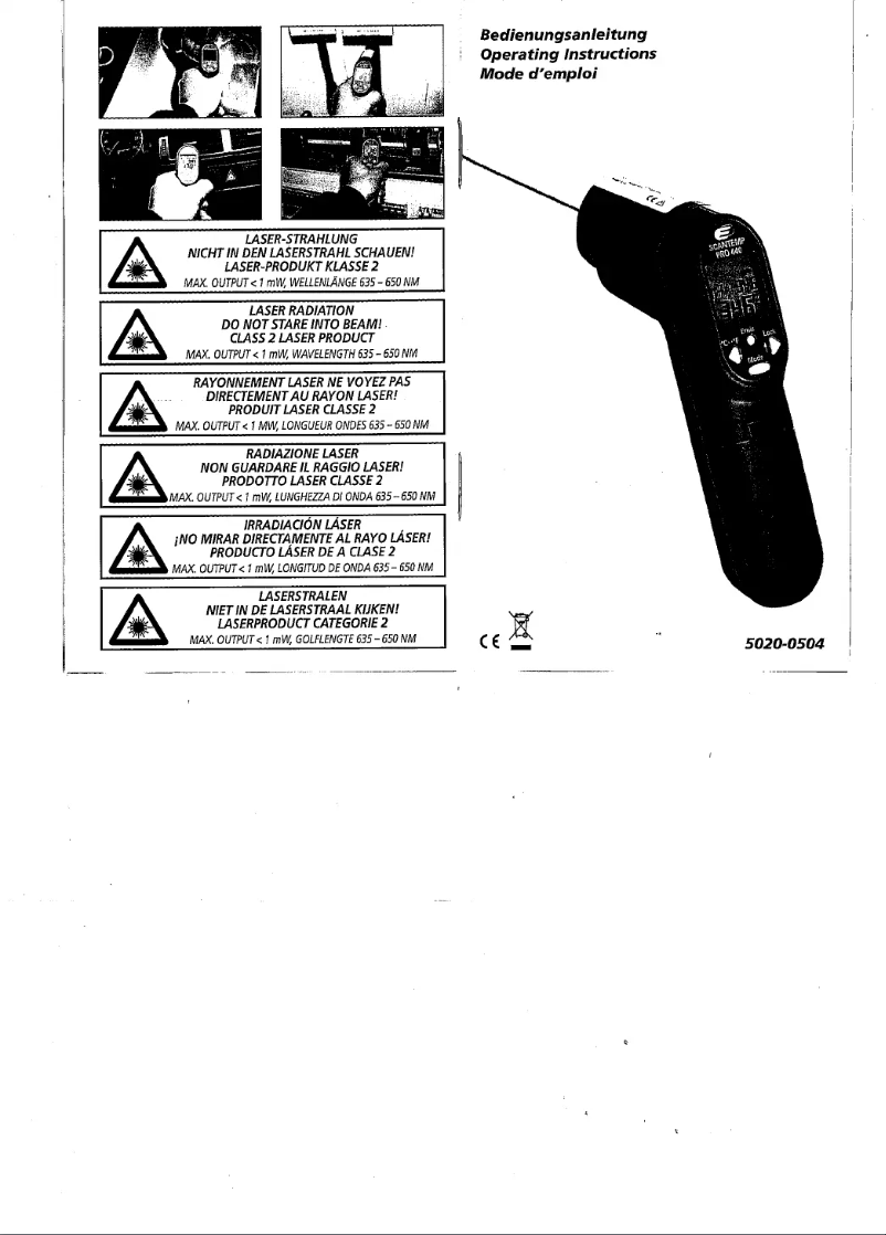 First page image of the manual for 31.1116