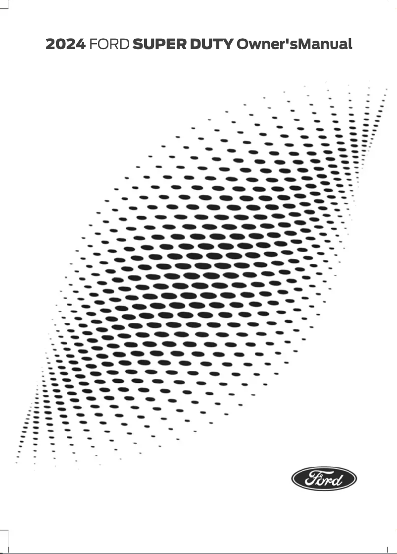 First page image of the manual for F-550 (2024)