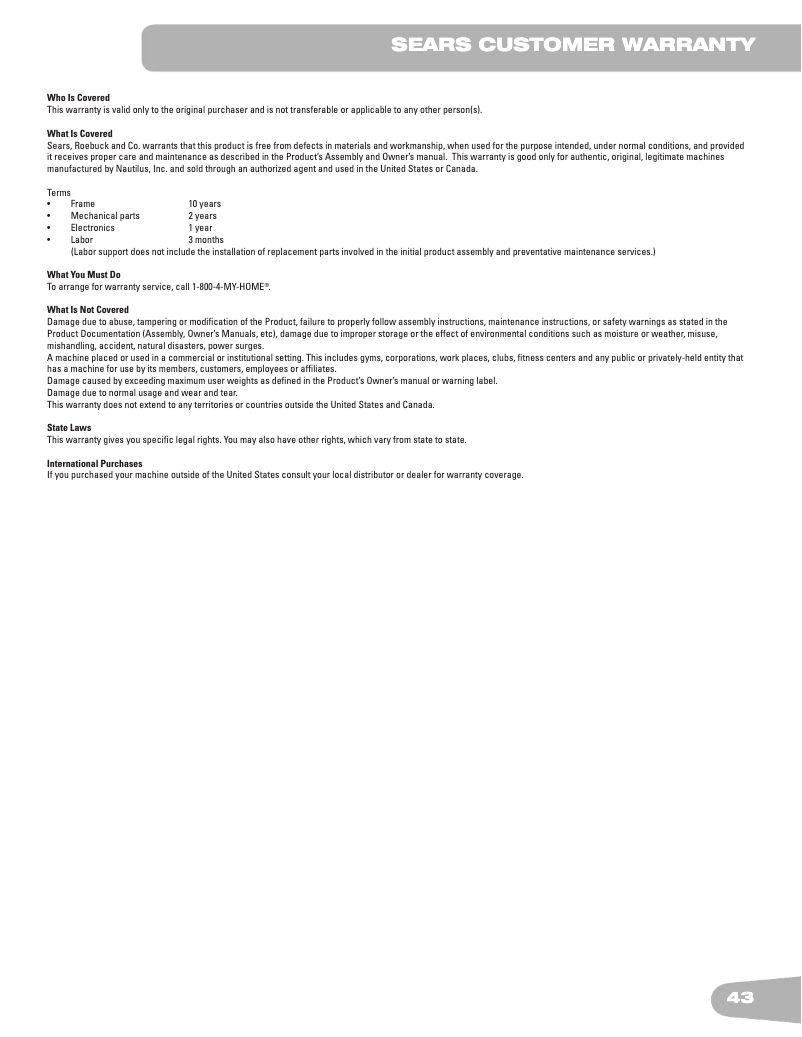 First page image of the manual for 270