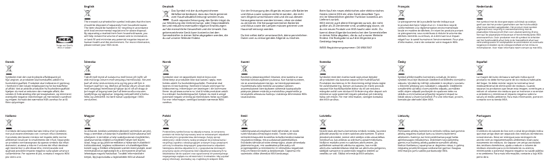 First page image of the manual for BAJK 304.663.04