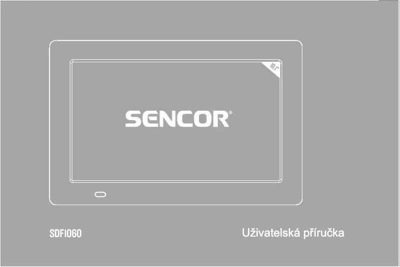 Page 1 of the manual User Manual Sencor SDF 1060