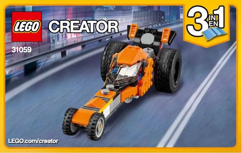 First page image of the manual for Creator 31059