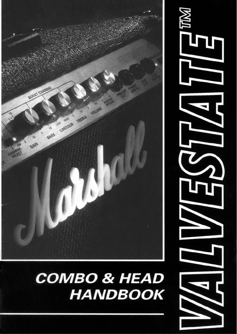 Image de la première page du manuel de l'appareil Valvestate 1