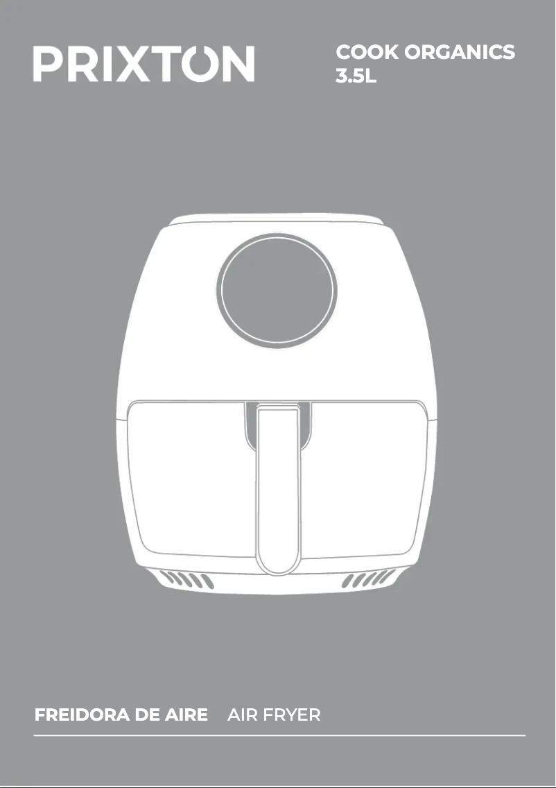 First page image of the manual for Cook Organics