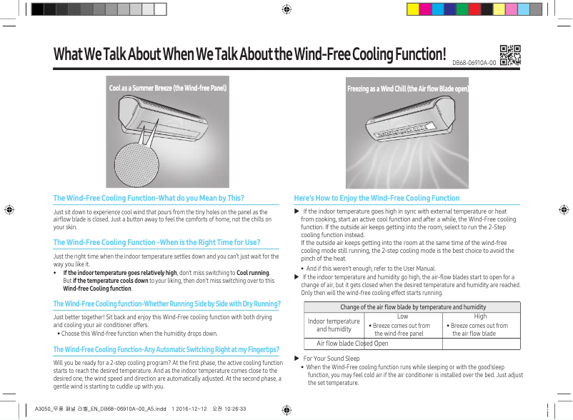 Page 1 of the manual Installation Guide Samsung AR18NVPXAWK/CB
