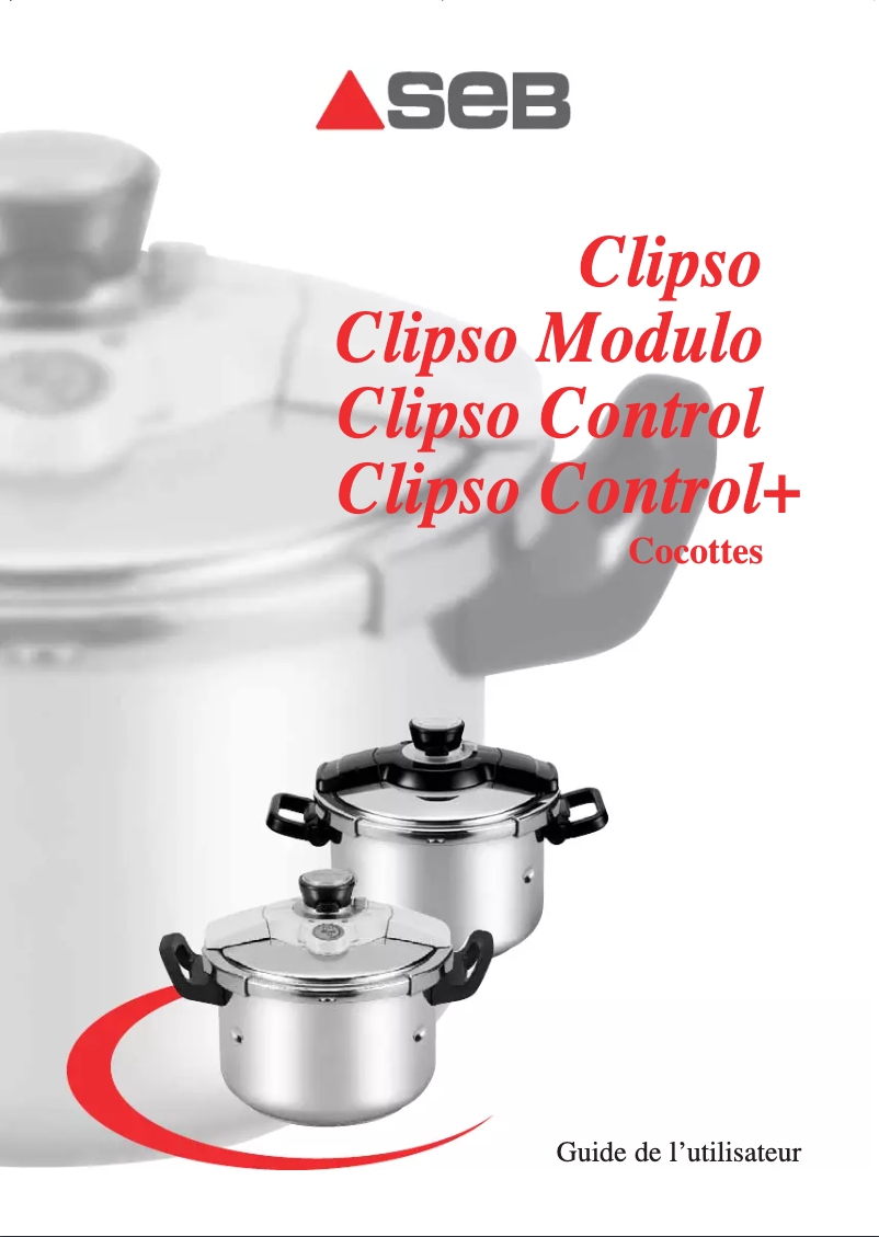 Page 1 of the manual User Manual SEB Clipso P41306