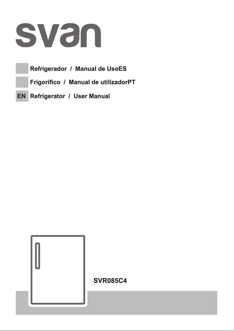 First page image of the manual for SVR085C4