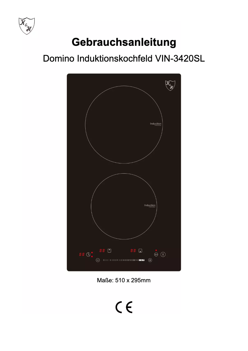 Page 1 of the manual User Manual K&H VIN-3420SL