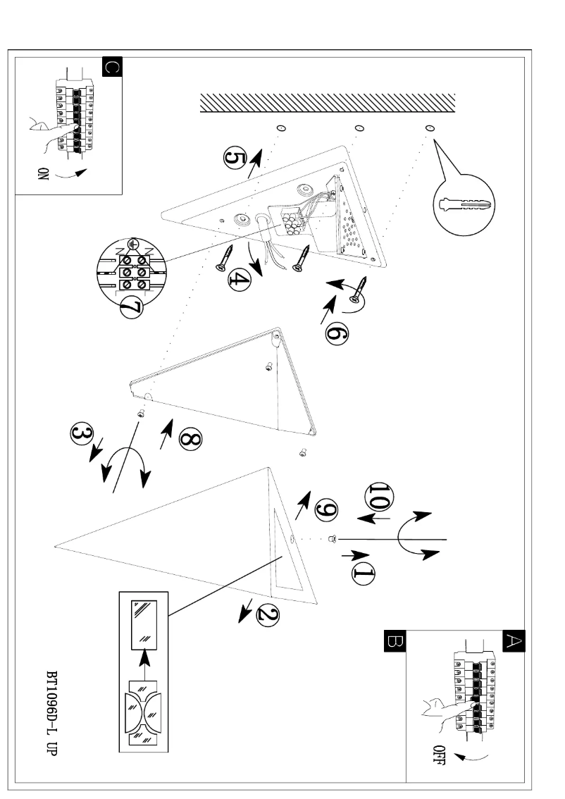 Page 1 of the manual User Manual Eglo Trigo 2