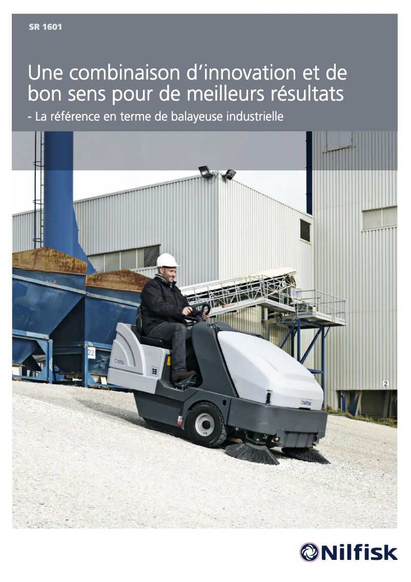 First page image of the manual for SR 1601