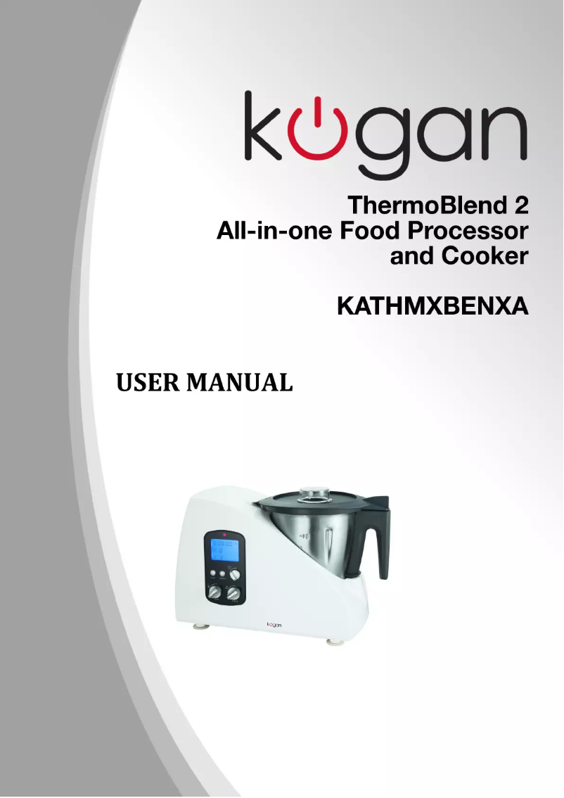 First page image of the manual for KATHMXBENXA