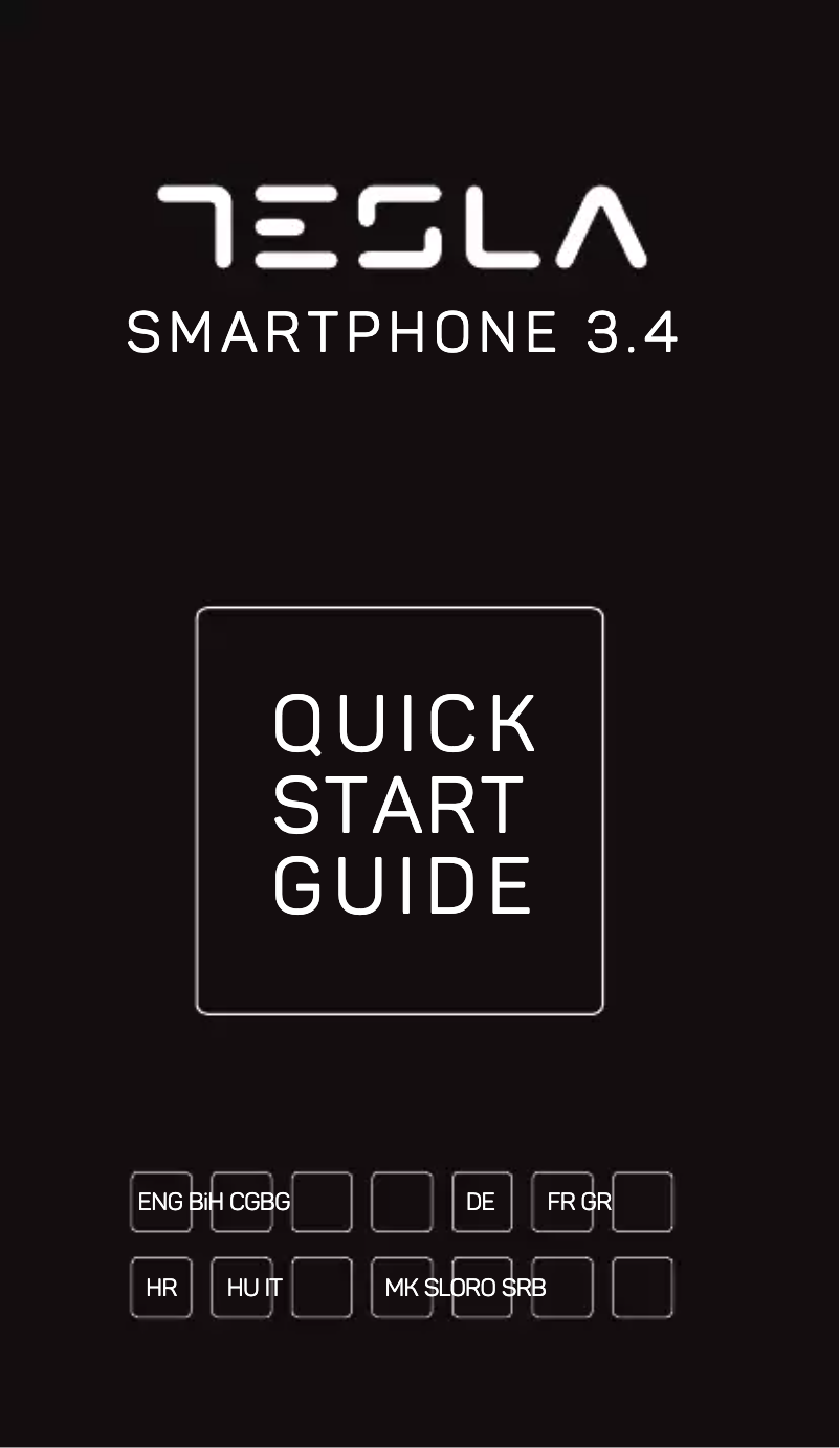 First page image of the manual for Smartphone 3.4