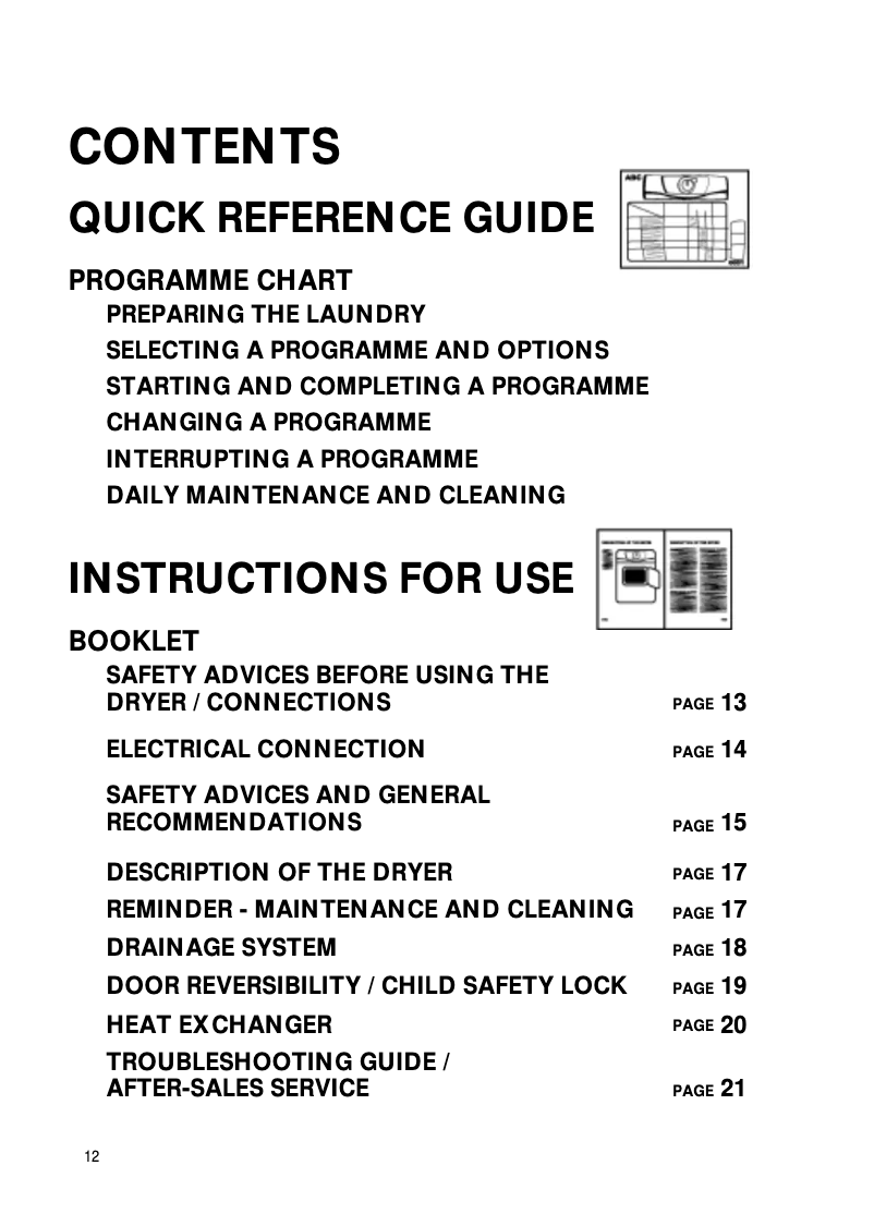 Page 1 of the manual User Manual Bauknecht TK SENSE XXL 8B FLD BK