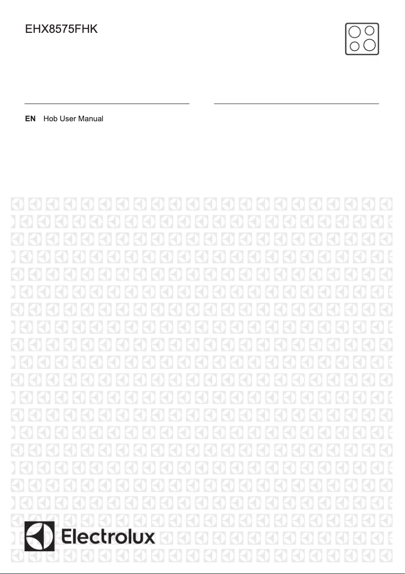 Page 1 of the manual User Manual Electrolux EHX8575FHK