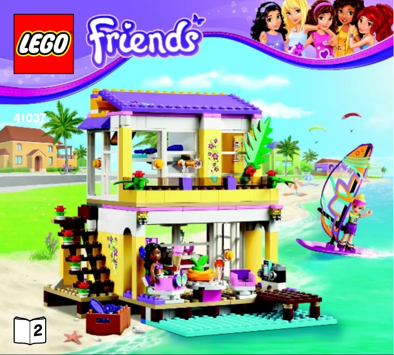 Page 1 of the manual User Manual Lego Friends 41037
