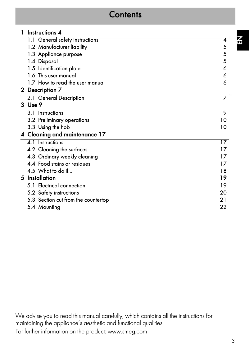 First page image of the manual for SI564DUK