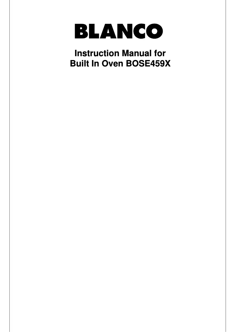 Image de la première page du manuel de l'appareil BOSE459X