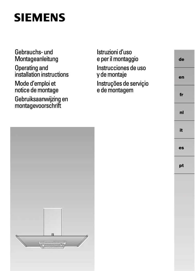 First page image of the manual for LC755GB60