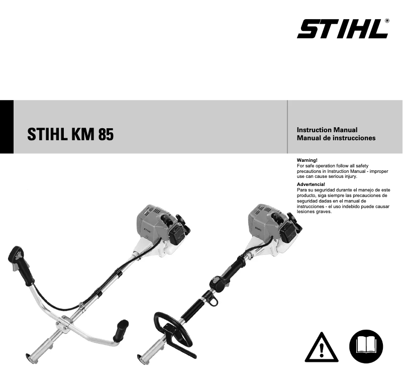 Page 1 of the manual User Manual Stihl KM 85