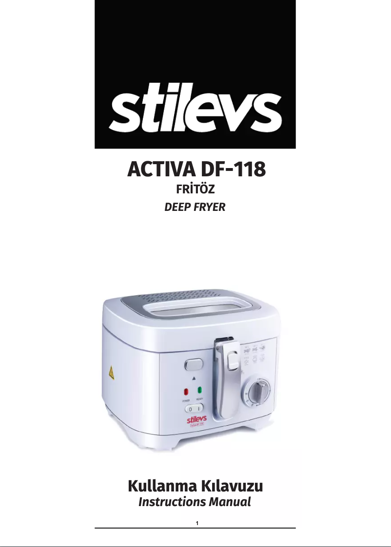 Page 1 of the manual User Manual Stilevs Activa DF-118