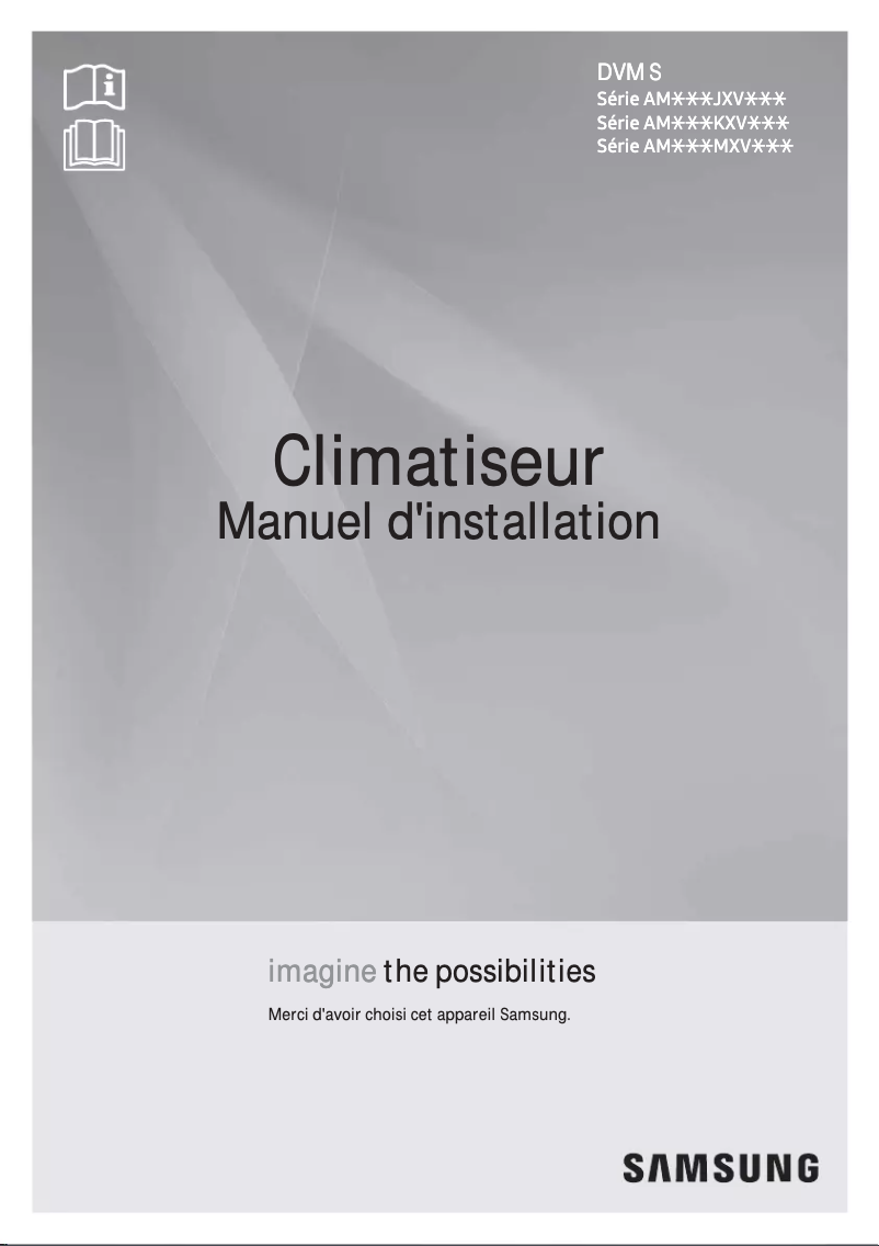 Page 1 of the manual User Manual Samsung AM100JXVHGR