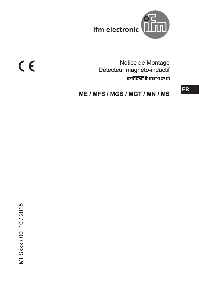 First page image of the manual for MS5013