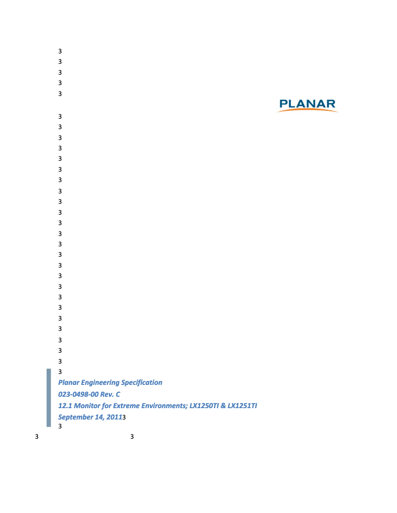 First page image of the manual for LX1250TI